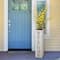Glitzhome® 30" Double Sided Whitewashed Wooden Porch Vase
